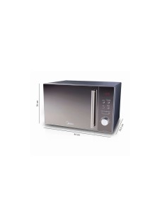 Microondas Mirror Plus 20 Lts Midea 2